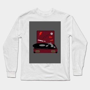 Record Player Long Sleeve T-Shirt